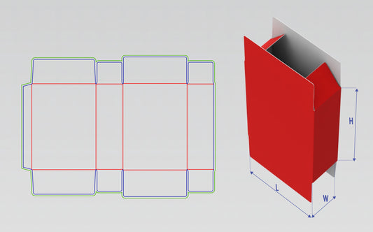 Maschinenfaltschachtel